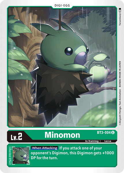Minomon BT3-004-Kantocards