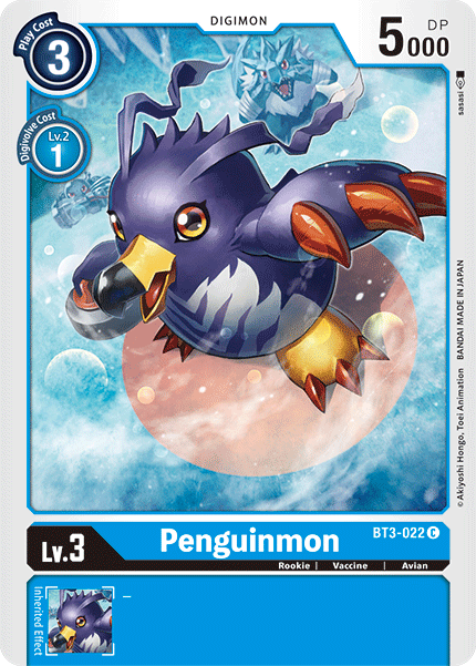 Penguinmon BT3-022-Kantocards