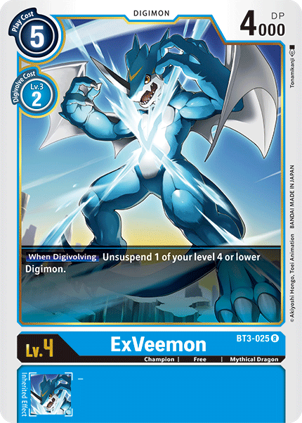 ExVeemon BT3-025-Kantocards