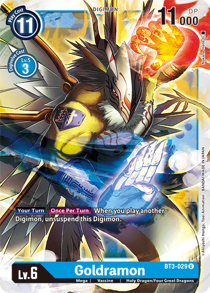 Goldramon BT3-029-Kantocards