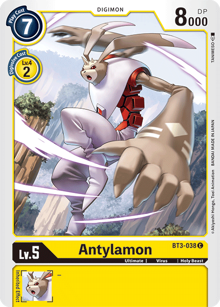 Antylamon BT3-038-Kantocards