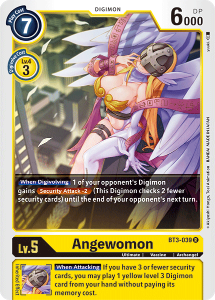 Angewomon BT3-039-Kantocards