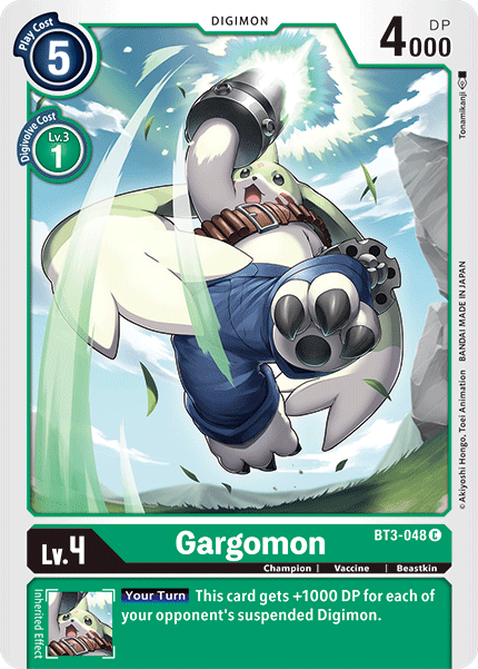 Gargomon BT3-048-Kantocards