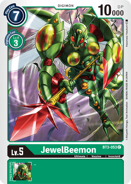 JewelBeemon BT3-053-Kantocards