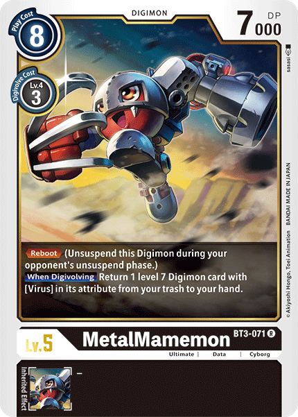 MetalMamemon BT3-071-Kantocards