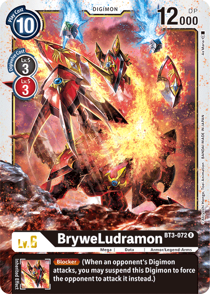 BryweLudramon BT3-072-Kantocards