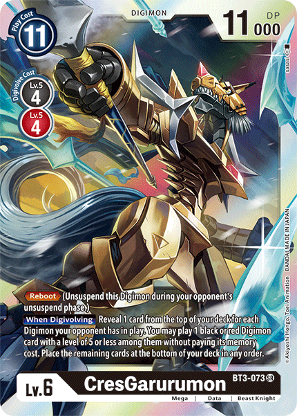 CresGarurumon BT3-073-Kantocards