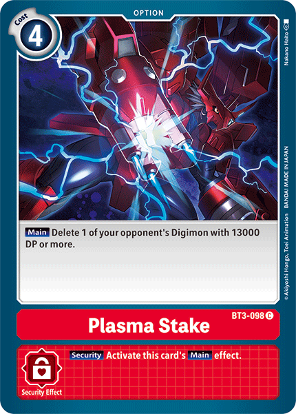 Plasma Stake BT3-098-Kantocards