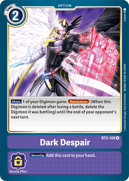 Dark Despair BT3-108-Kantocards
