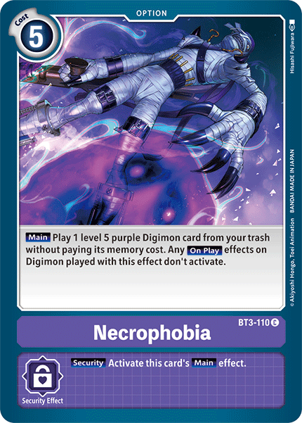 Necrophobia BT3-110-Kantocards