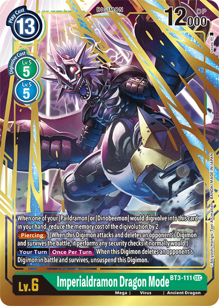 Imperialdramon Dragon Mode BT3-111-Kantocards