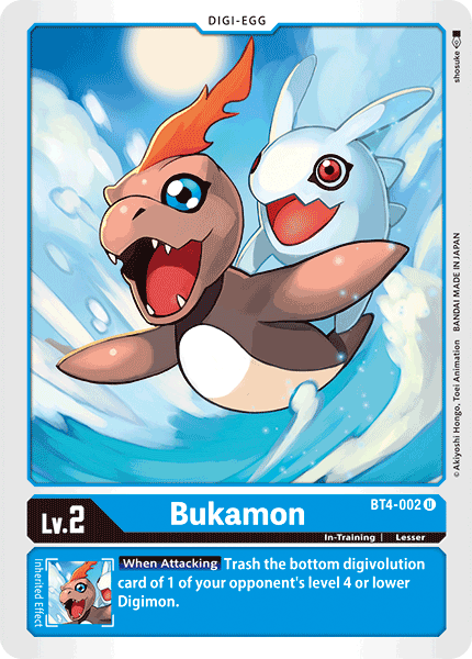 Bukamon BT4-002-Kantocards