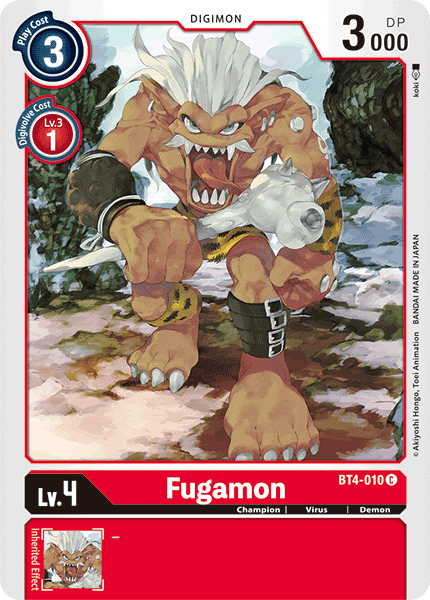 Fugamon BT4-010-Kantocards