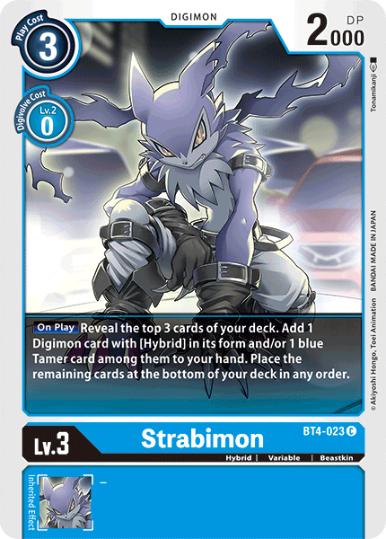 Strabimon BT4-023-Kantocards