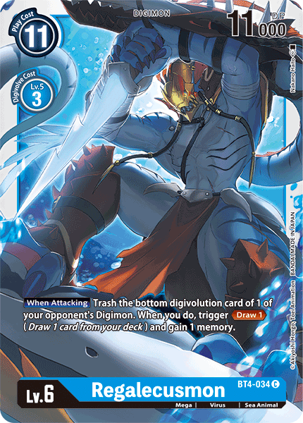 Regalecusmon BT4-034-Kantocards