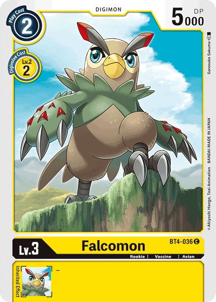 Falcomon BT4-036-Kantocards