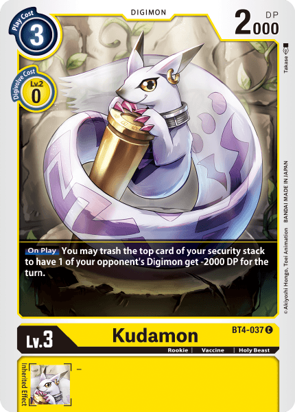 Kudamon BT4-037-Kantocards