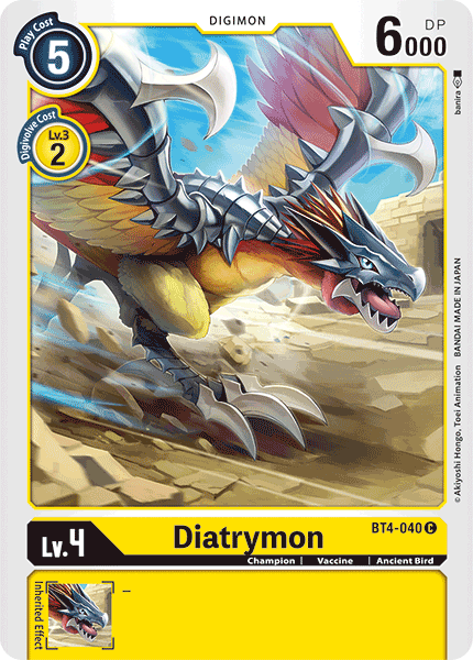 Diatrymon BT4-040-Kantocards