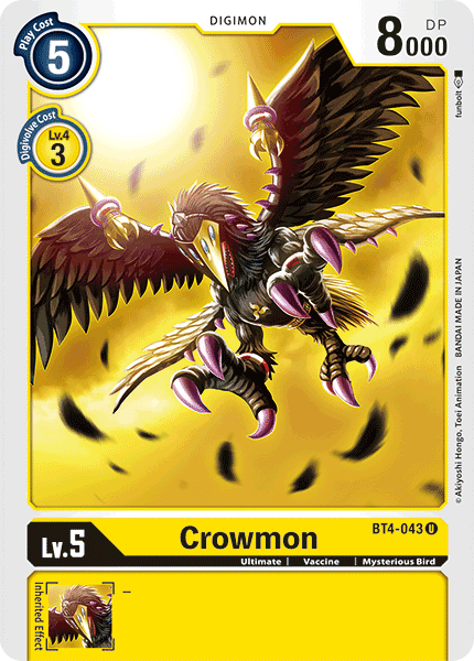 Crowmon BT4-043-Kantocards