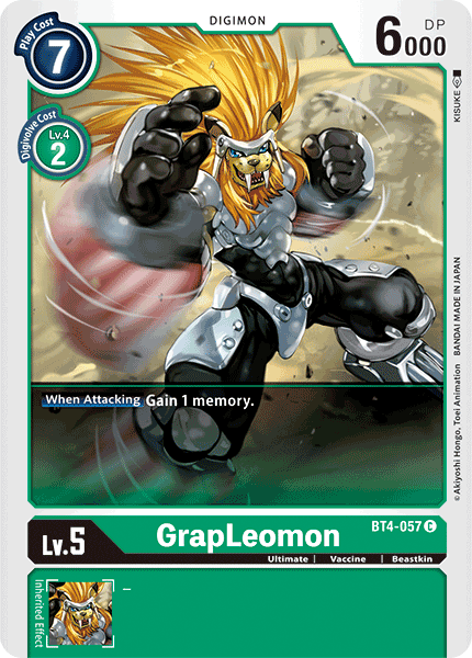 GrapLeomon BT4-057-Kantocards