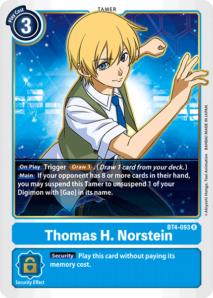Thomas H. Norstein BT4-093-Kantocards