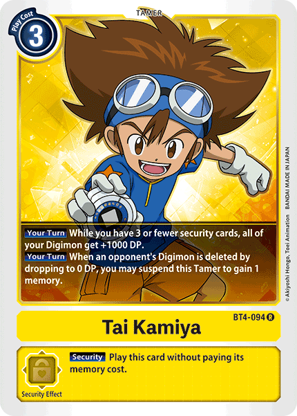 Tai Kamiya BT4-094-Kantocards