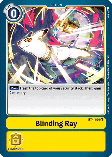 Blinding Ray BT4-104-Kantocards