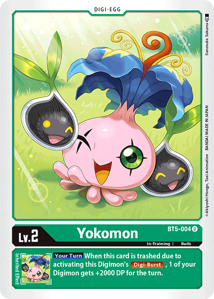 Yokomon BT5-004-Kantocards