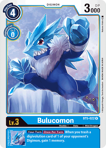 Bulucomon BT5-022-Kantocards