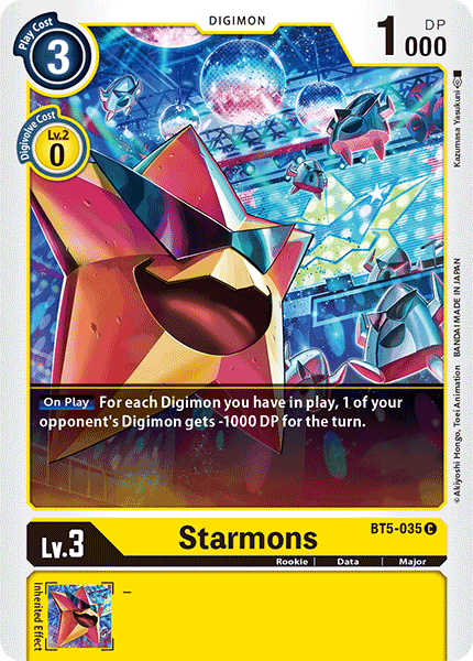 Starmons BT5-035-Kantocards