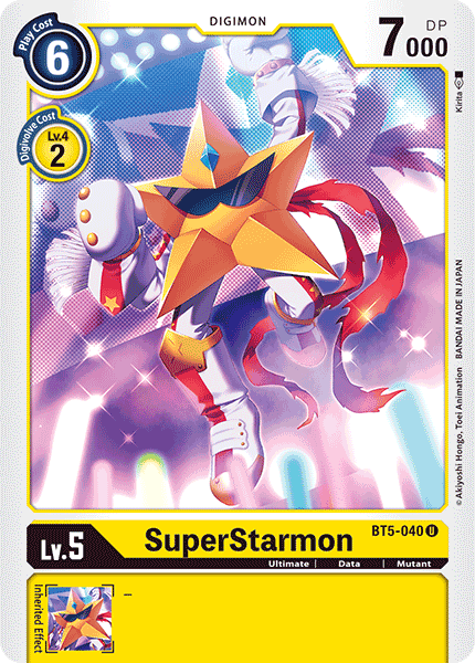 SuperStarmon BT5-040-Kantocards
