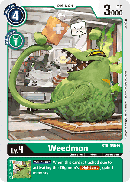 Weedmon BT5-050-Kantocards