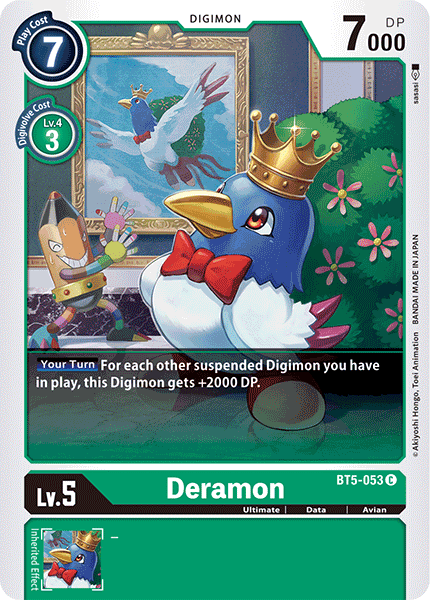 Deramon BT5-053-Kantocards