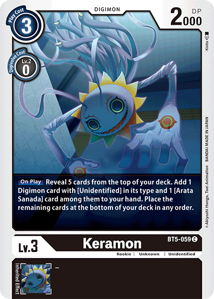 Keramon BT5-059-Kantocards