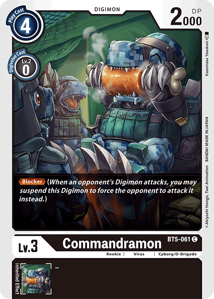 Commandramon BT5-061-Kantocards