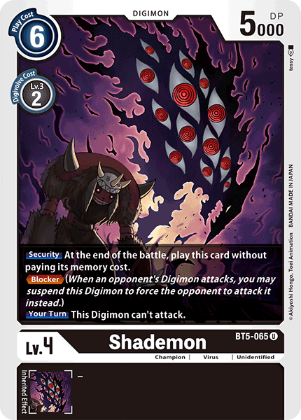 Shademon BT5-065-Kantocards