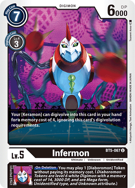 Infermon BT5-067-Kantocards
