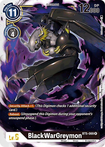 BlackWarGreymon BT5-069-Kantocards