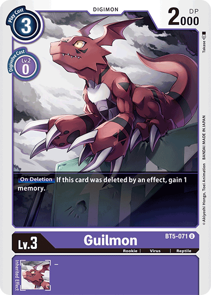 Guilmon BT5-071-Kantocards