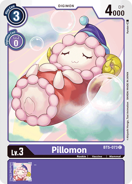 Pillomon BT5-073-Kantocards