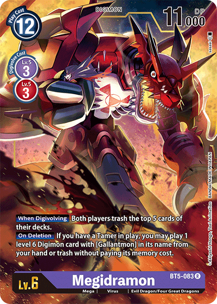 Megidramon BT5-083-Kantocards