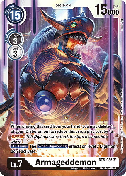 Armageddemon BT5-085-Kantocards