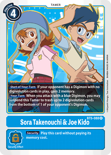Sora Takenouchi & Joe Kiddo BT5-088-Kantocards