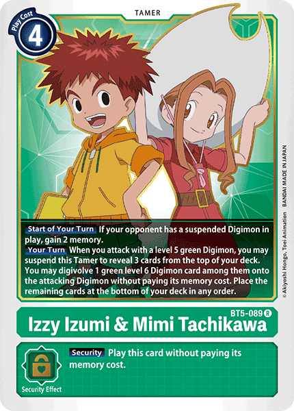 Izzy Izumi & Mimi Tachikawa BT5-089-Kantocards