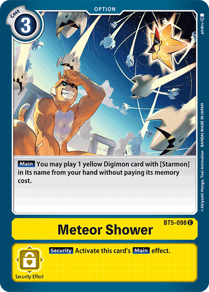 Meteor Shower BT5-098-Kantocards