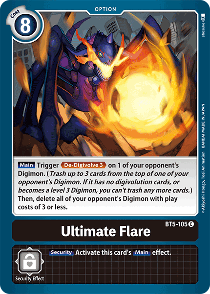 Ultimate Flare BT5-105-Kantocards