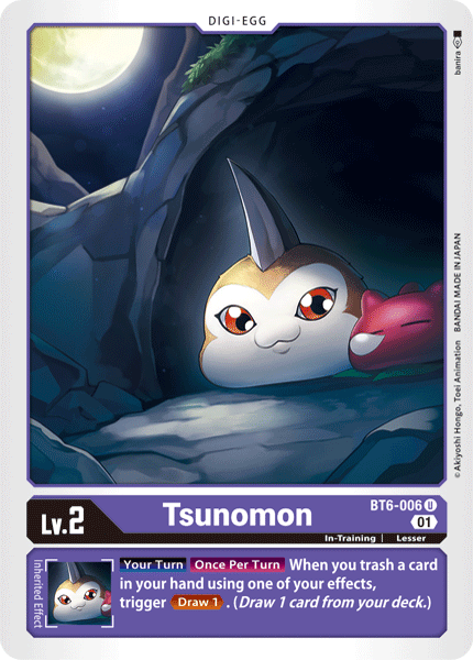 Tsunomon BT6-006-Kantocards