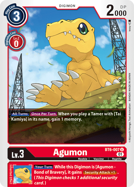 Agumon BT6-007-Kantocards