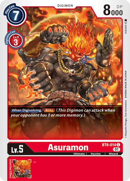 Asuramon BT6-014-Kantocards
