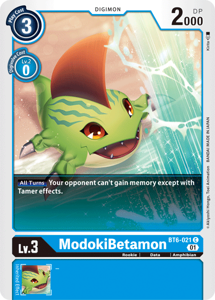 ModokiBetamon BT6-021-Kantocards